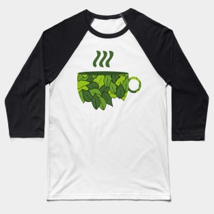 a herbal hot leaf tea for fresh and healthy life Baseball T-Shirt